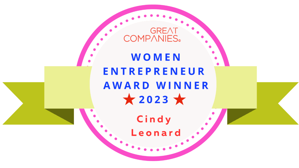 Great companies women entrepreneur award winner 2023 Cindy Leonard