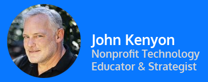 John Kenyon, Nonprofit Technology Educator and Strategist